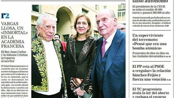 Las portadas de los periódicos de este viernes, 10 de febrero