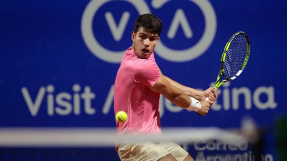 Argentina Open. Carlos Alcaraz gana en su esperado regreso a las pistas