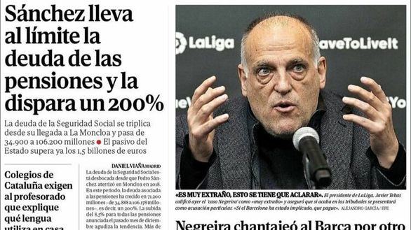 Las portadas de este sábado