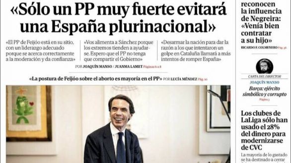 Las portadas de este domingo