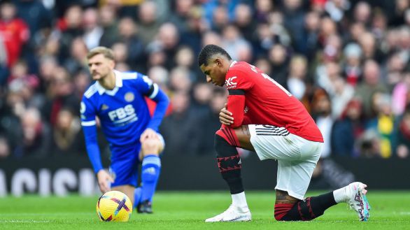 Premier League. El United de Rashford engulle al Leicester y amenaza al Barcelona