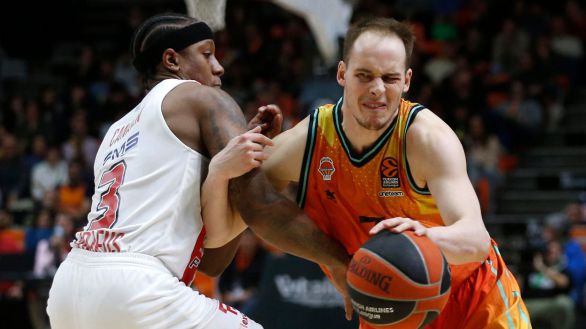 Euroliga. El Valencia no llega a la orilla ante Olympiacos