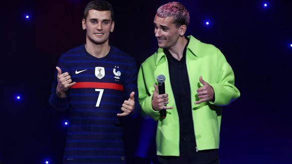 Griezmann tiene ya su figura en el museo de cera de París