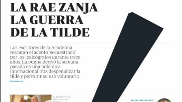 Las portadas de este viernes