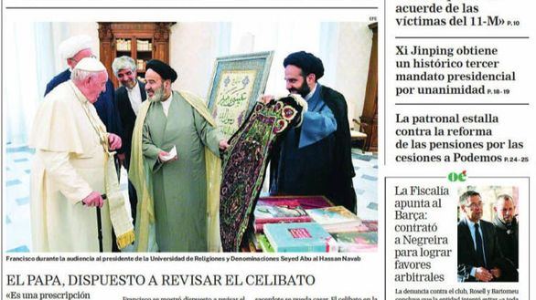 Las portadas de este sábado