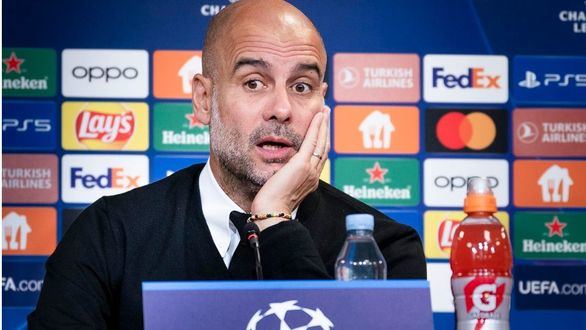Liga de Campeones. Guardiola: 