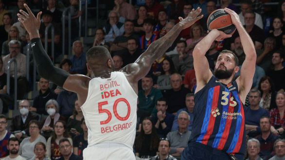 Euroliga. Mirotic y Vesely libran al Barcelona de las garras de Campazzo