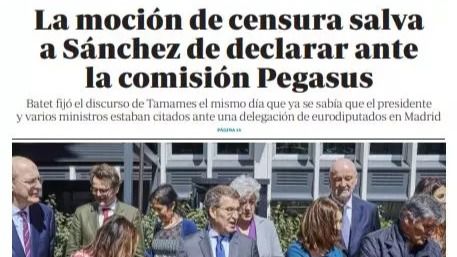 Las portadas de este sábado