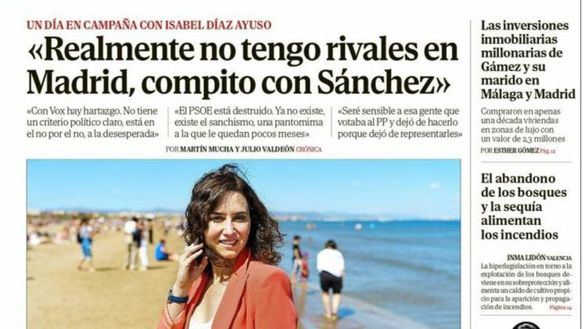 Las portadas de los periódicos de este domingo, 2 de abril