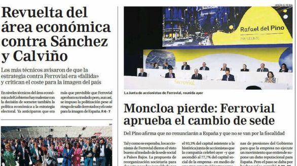 Las portadas de los periódicos de este viernes, 14 de abril