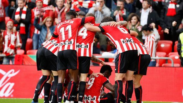 LaLiga. El Athletic, lanzado a Europa tras batir a la Real Sociedad al son de Iñaki Williams