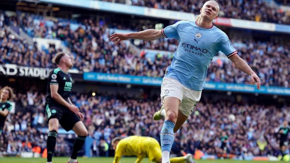 Liga inglesa. El Manchester City de Haaland, en modo campeón