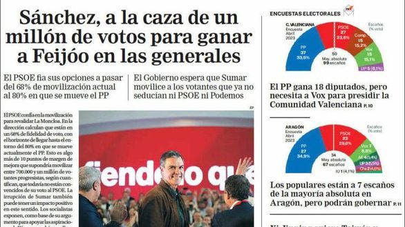 Las portadas de este lunes