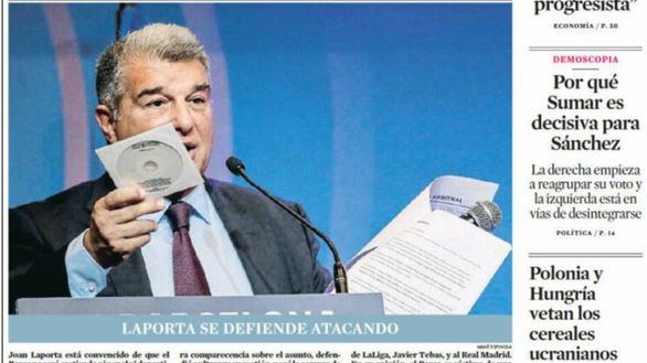 Las portadas de este martes