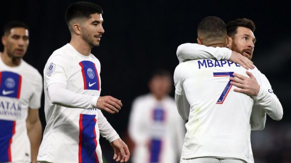 Liga francesa. El PSG, más cerca del título gracias a la dupla Messi-Mbappé