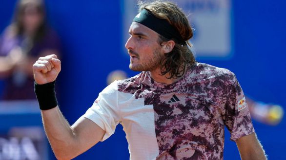 Conde de Godó. Tsitsipas se rinde a Alcaraz, su rival en la final: 