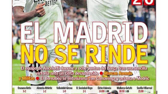 Las portadas de los periódicos de este domingo, 23 de abril