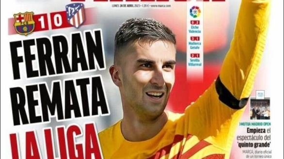 Las portadas de este lunes