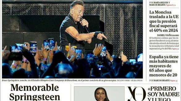 Las portadas de este sábado