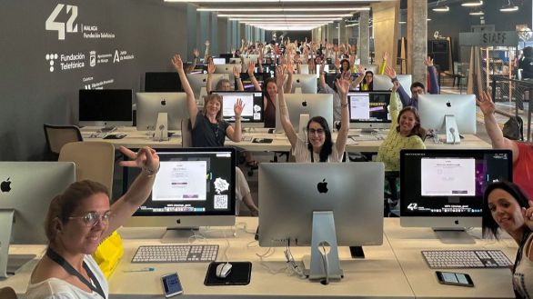 Michael J. Sandel visita Madrid y el campus 42 Madrid se rinde a las mujeres