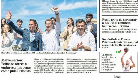 Las portadas de este viernes