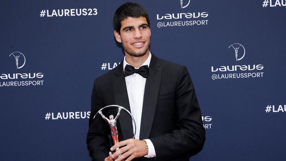 Los Premios Laureus también se rinden a Carlos Alcaraz