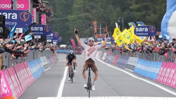 Giro 2023. Paret Peintre se impone en Lago Laceno y Luknessund es el nuevo líder de la general