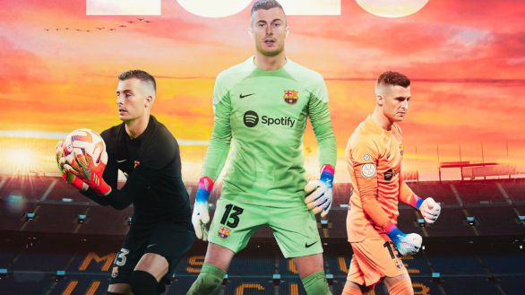 El Barcelona blinda su portería: Iñaki Peña renueva hasta 2026