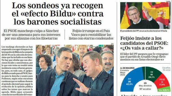 Las portadas de este lunes