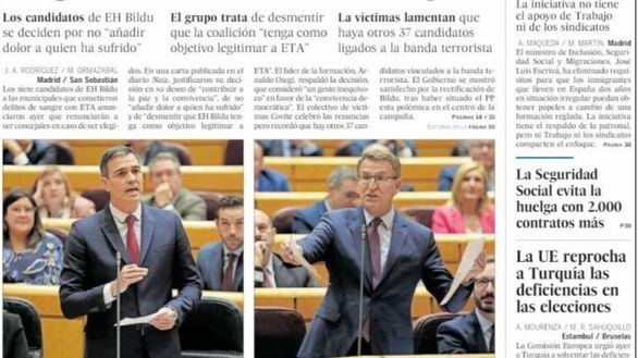 Las portadas de este miércoles