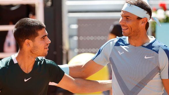 La reacción de Alcaraz a la ausencia de Nadal