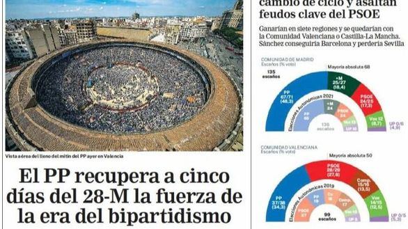Las portadas de este lunes