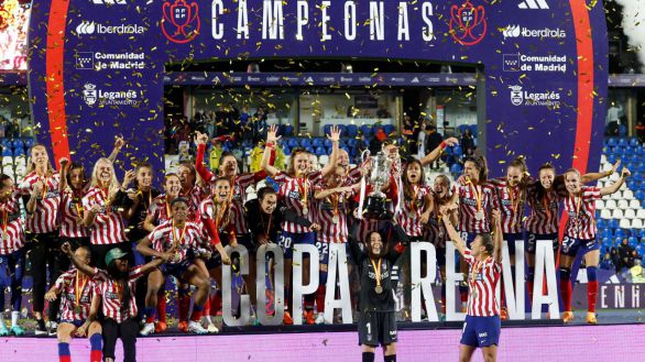 El Atlético de Madrid firma una remontada histórica al Real Madrid para conquistar su segunda Copa de la Reina