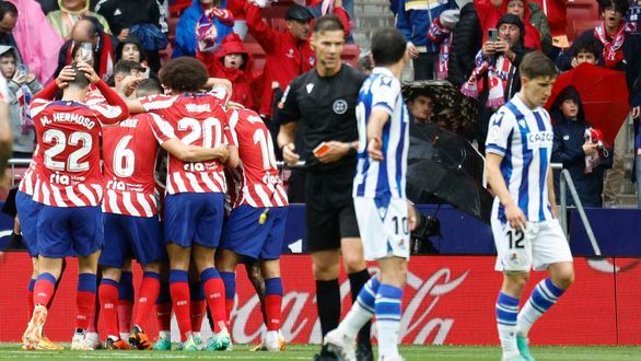 LaLiga. El Atlético certifica la tercera plaza frente a una Real que vuelve a la Champions