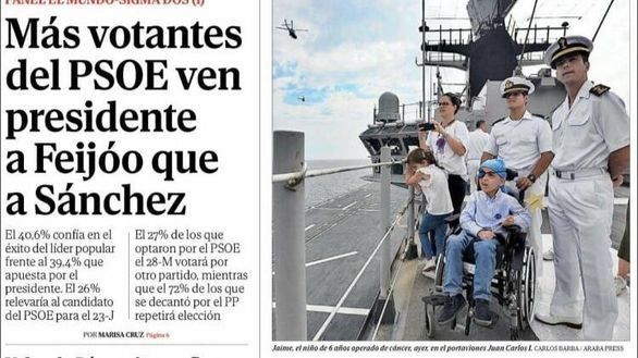 Las portadas de este sábado, 3 de junio