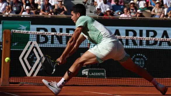 Roland Garros. Alcaraz también arrolla a Musetti y llega a cuartos