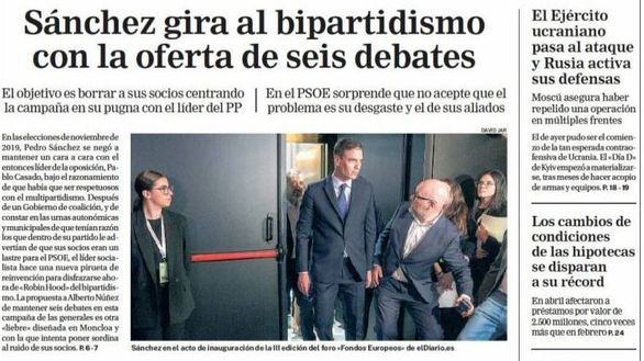 Las portadas de este martes