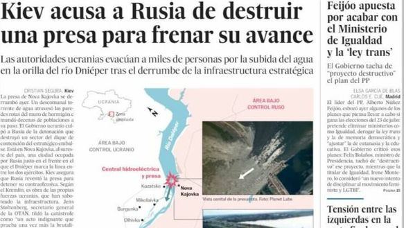 Las portadas de este miércoles