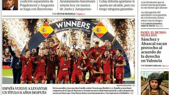 Las portadas de este lunes