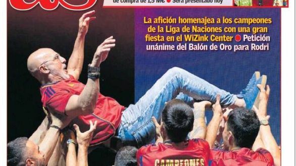 Las portadas de este martes