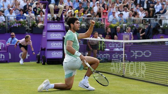 Gira hierba. Alcaraz renuncia a su segunda exhibición para llegar descansado a Wimbledon