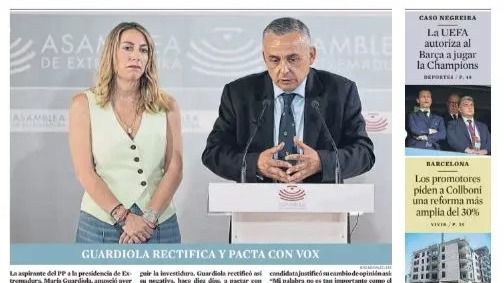 Las portadas de este sábado