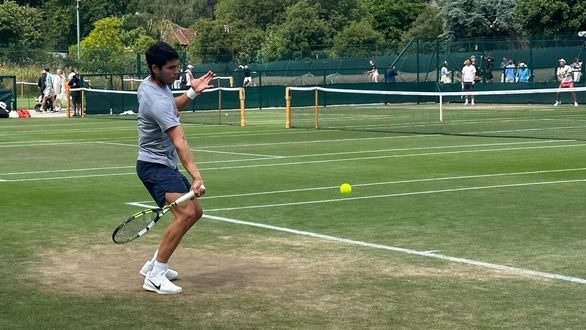 Wimbledon. ¿A qué hora debuta Carlos Alcaraz?