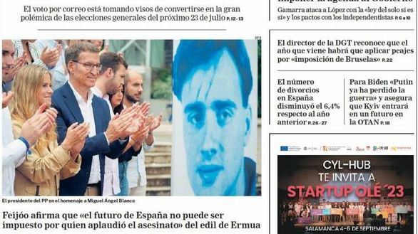 Los periódicos de este viernes