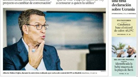 Las portadas de este miércoles