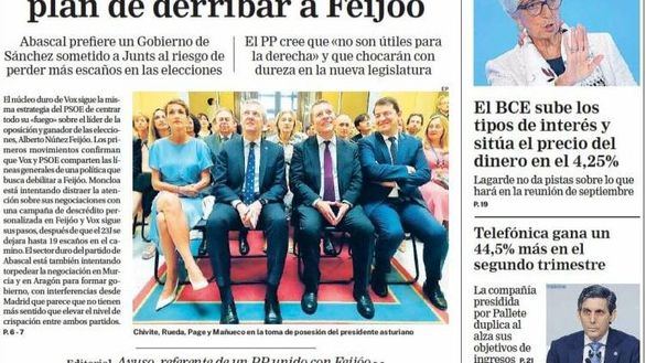Las portadas de este viernes