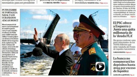 Las portadas de este lunes