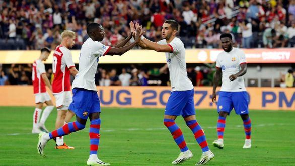 Dembélé acapara los focos del tramo final de la gira del Barcelona