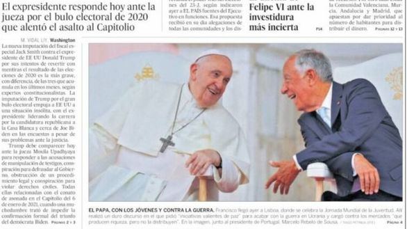 Las portadas de los periódicos de este jueves, 3 de agosto