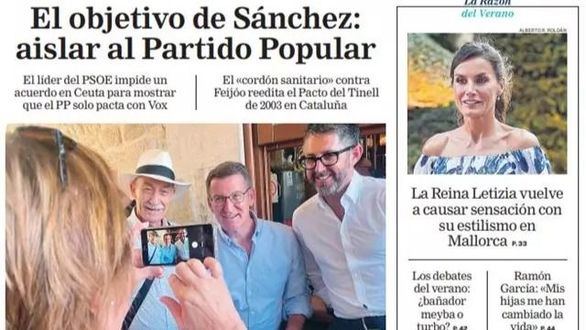 Las portadas de este sábado